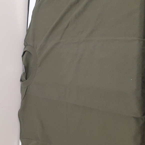 NEW 3 Heavy Cotton MENS T-SHIRTS sz 3XL-4XL LONG Sleeves Green khaki Olive Green - Picture 8 of 11